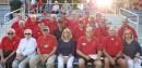 Frank and his Marine Corps League friends enjoying the Friday evening parade last week at the Marine Barracks in Washington D.C.